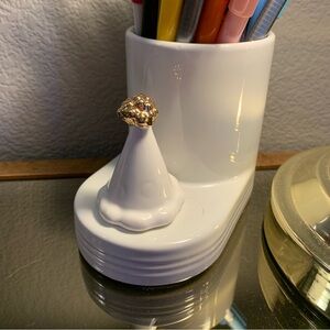 *EXTREMELY RARE* Nora Fleming UNPAINTED party hat mini